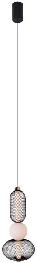 MaxLight Bora lampe suspendue 1x10 W noir-doré P0591