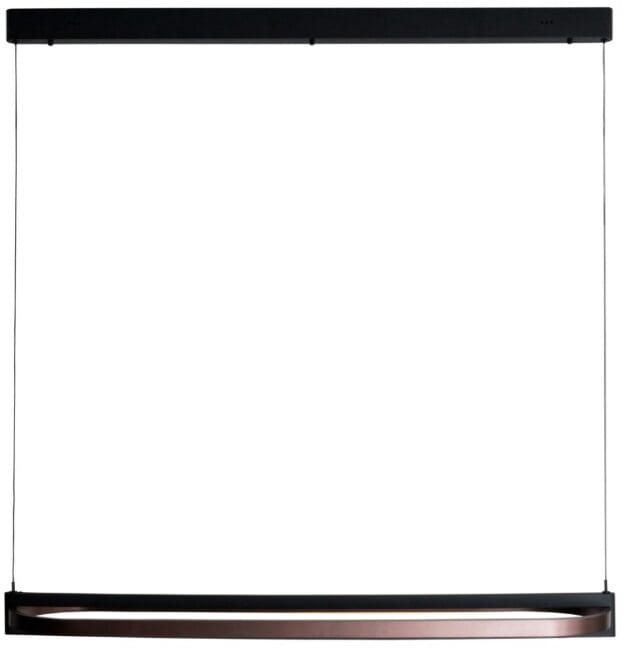 MaxLight Singapur lampe suspendue 1x80 W noir-café P0553