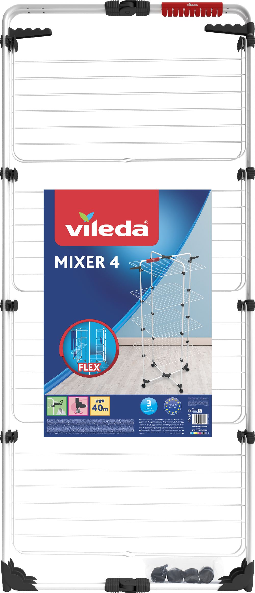 Vileda Mixer 4 séchoir à linge sur pied 157237