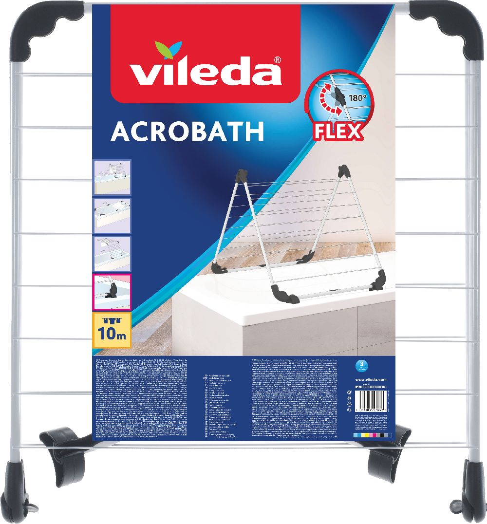 Vileda Acrobath séchoir à linge 157233