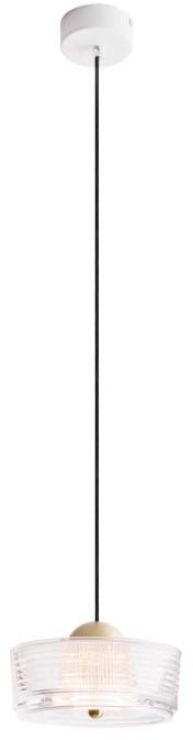 MaxLight Lipari lampe suspendue 1x6 W transparent-doré P0542