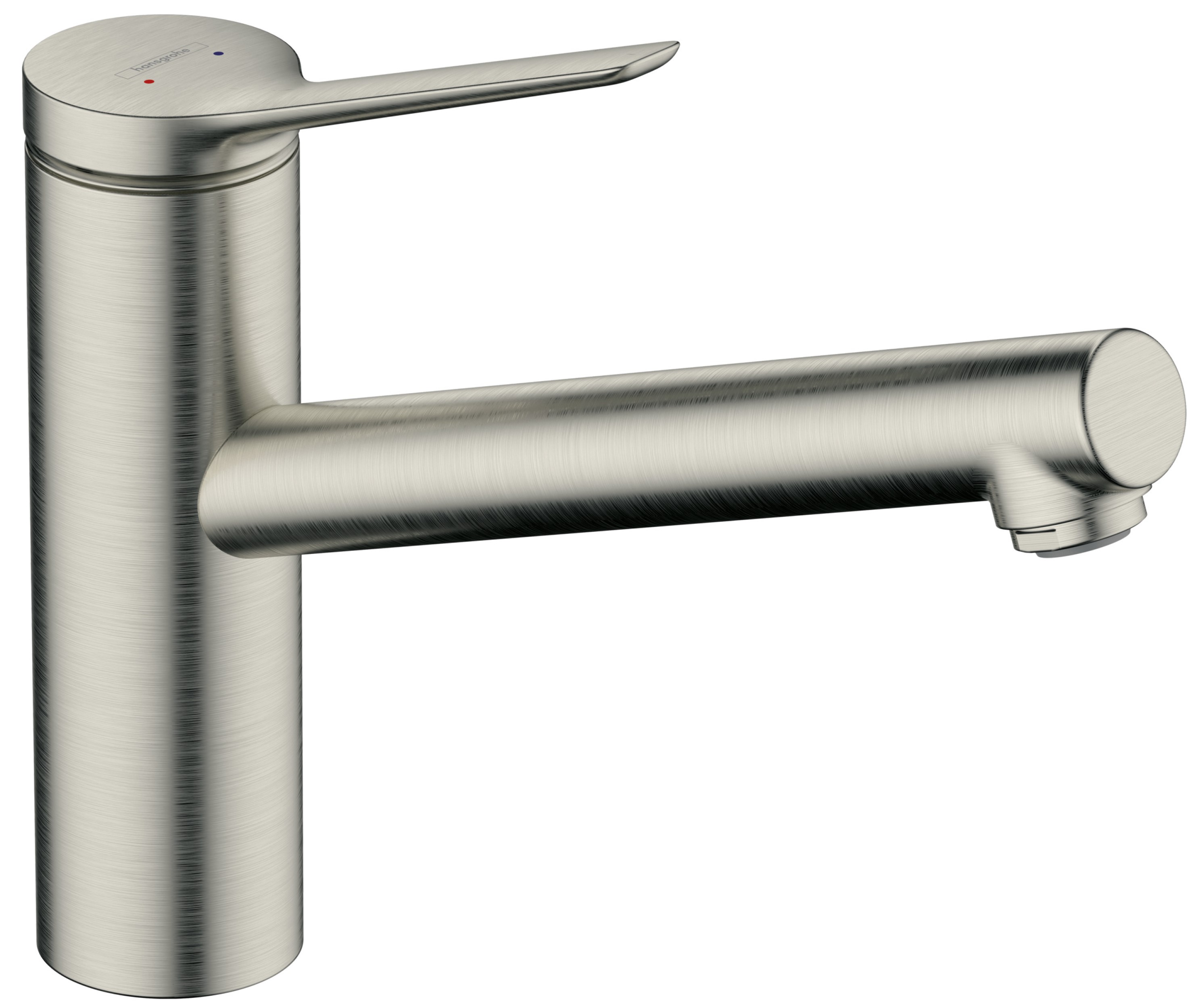 Hansgrohe Zesis M33 mitigeur de cuisine sur pied acier inoxydable 74806800