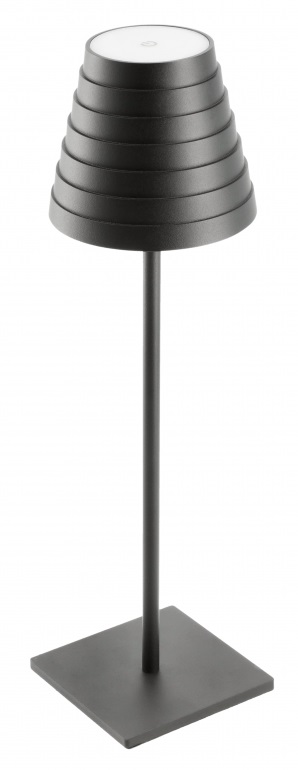 GTV Fizzi lampe de table 1x2.5 W noir LD-FIZZI-10-DEC