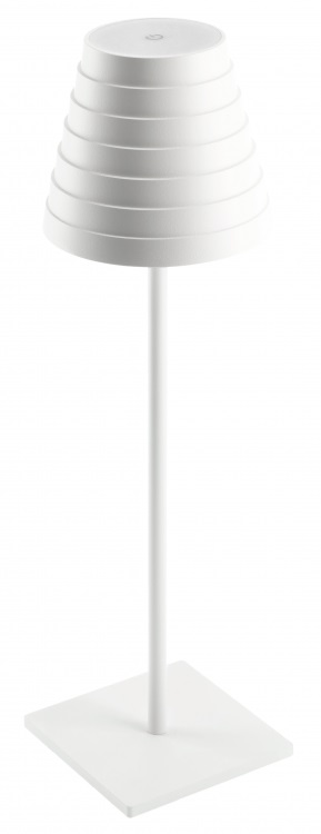 GTV Fizzi lampe de table 1x2.5 W blanc LD-FIZZI-00-DEC