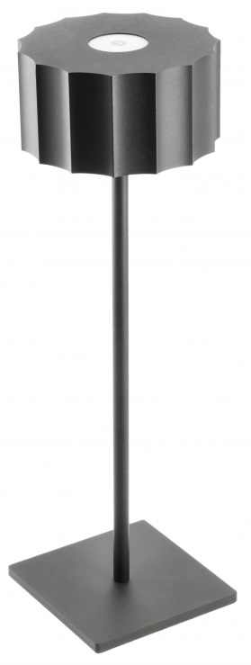 GTV Azelia lampe de table 1x2.5 W noir LD-AZELIA-10-DEC