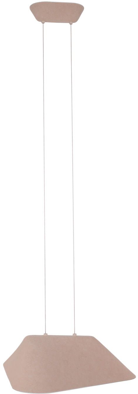 MaxLight Carbon lampe suspendue 1x8 W gris/cendre-crème P0568