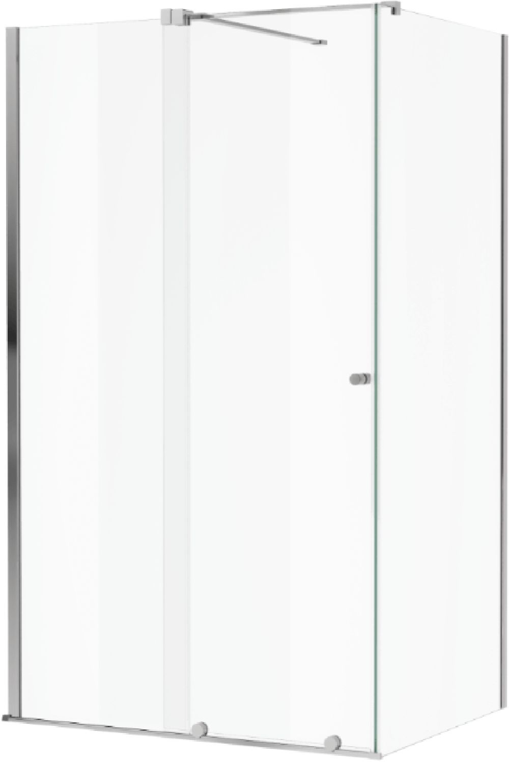 Set kit de montage Excellent Ortigo KAEX.5012.1014.CR, porte de douche Excellent Ortigo KAEX.5007.01.1200.LP1/2, KAEX.5022900, KAEX.5007.01.1200.LP2/2, KAEX.5022.CR