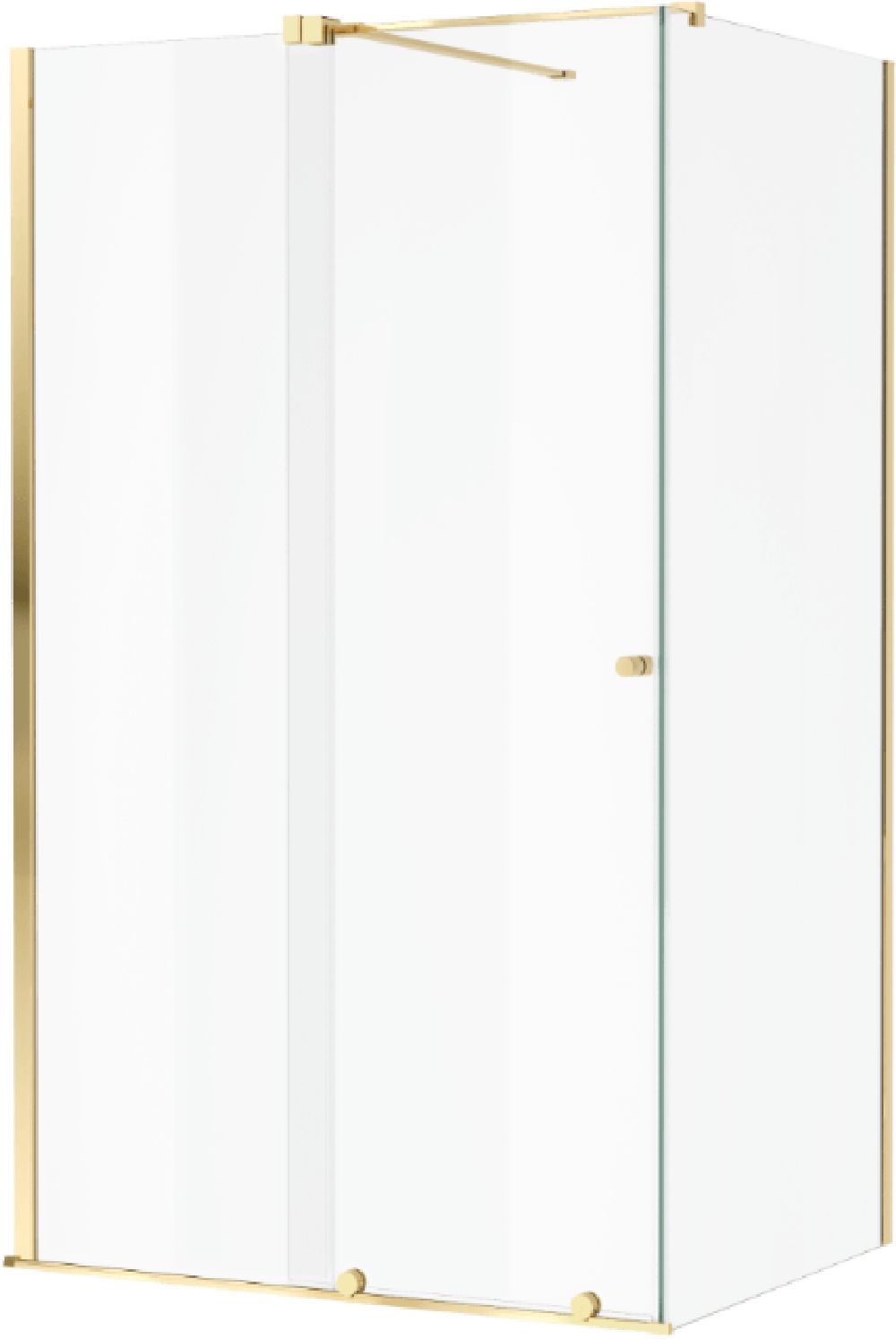 Set kit de montage Excellent Ortigo KAEX.5012.1014.GL, porte de douche Excellent Ortigo KAEX.5007.01.1200.LP1/2, KAEX.5022.1000, KAEX.5007.01.1200.LP2/2, KAEX.5022.GL