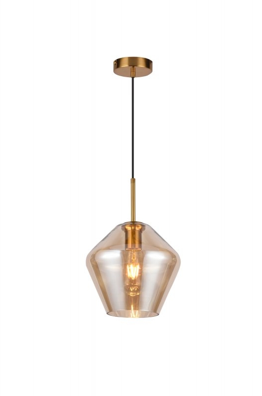 GTV Lime lampe suspendue 1x40 W doré OS-LIME-40-DEC
