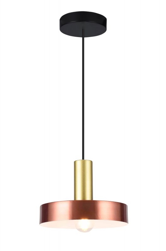 GTV Selvia II lampe suspendue 1x40 W doré OS-SELV2-40-DEC