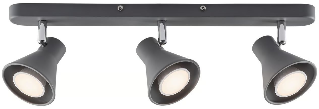 Nordlux Eik plafonnier 3x35 W gris 45780110