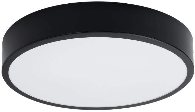 Sollux Lighting Onyx plafonnier 1x23 W noir SL.1244