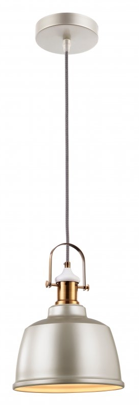 GTV Zenit II lampe suspendue 1x40 W gris/cendre OS-ZENIT-II-15-DEC