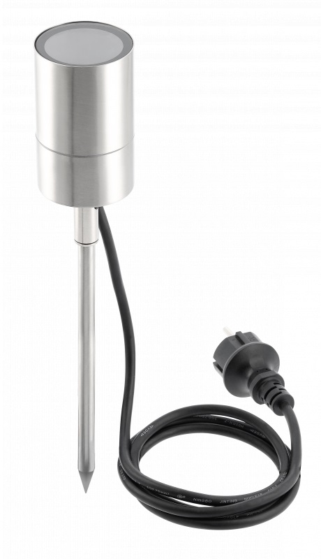 GTV Riven lampe encastrée au sol 1x20 W argenté OS-GRAZIEGU10-01