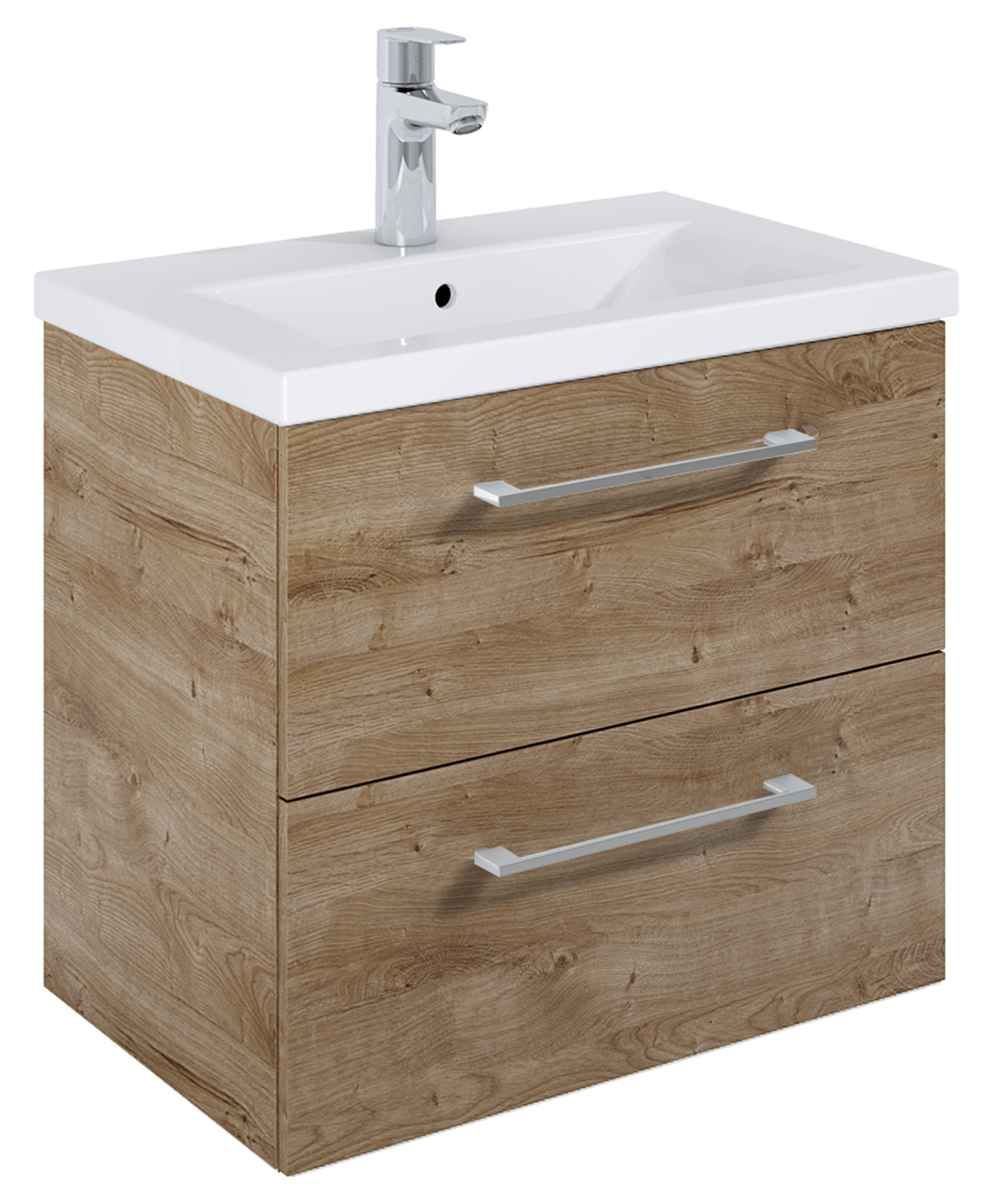 Roca Roma Compact armoire 60x38.4x53 cm sous-lavabo suspendu chêne A857952808