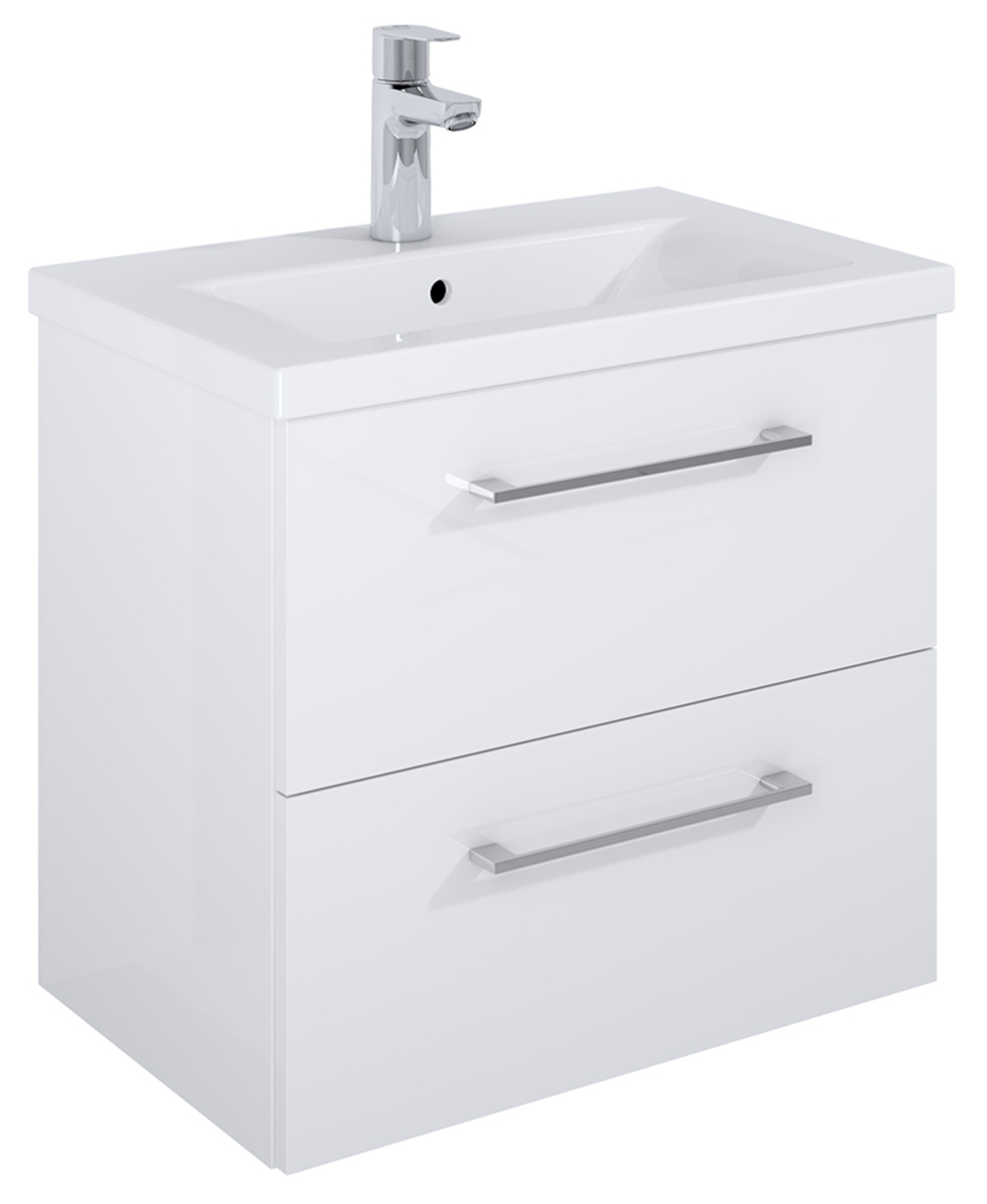 Roca Roma Compact armoire 60x38.4x53 cm sous-lavabo suspendu blanc A857952806