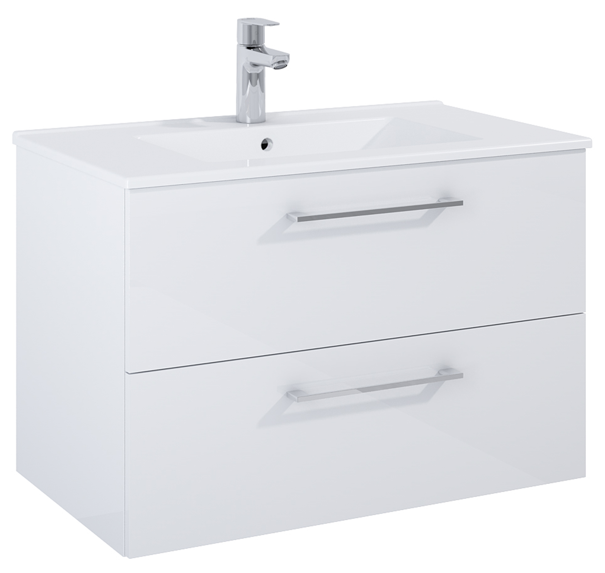 Roca Roma armoire 80x45.6x53 cm sous-lavabo suspendu blanc A857950806