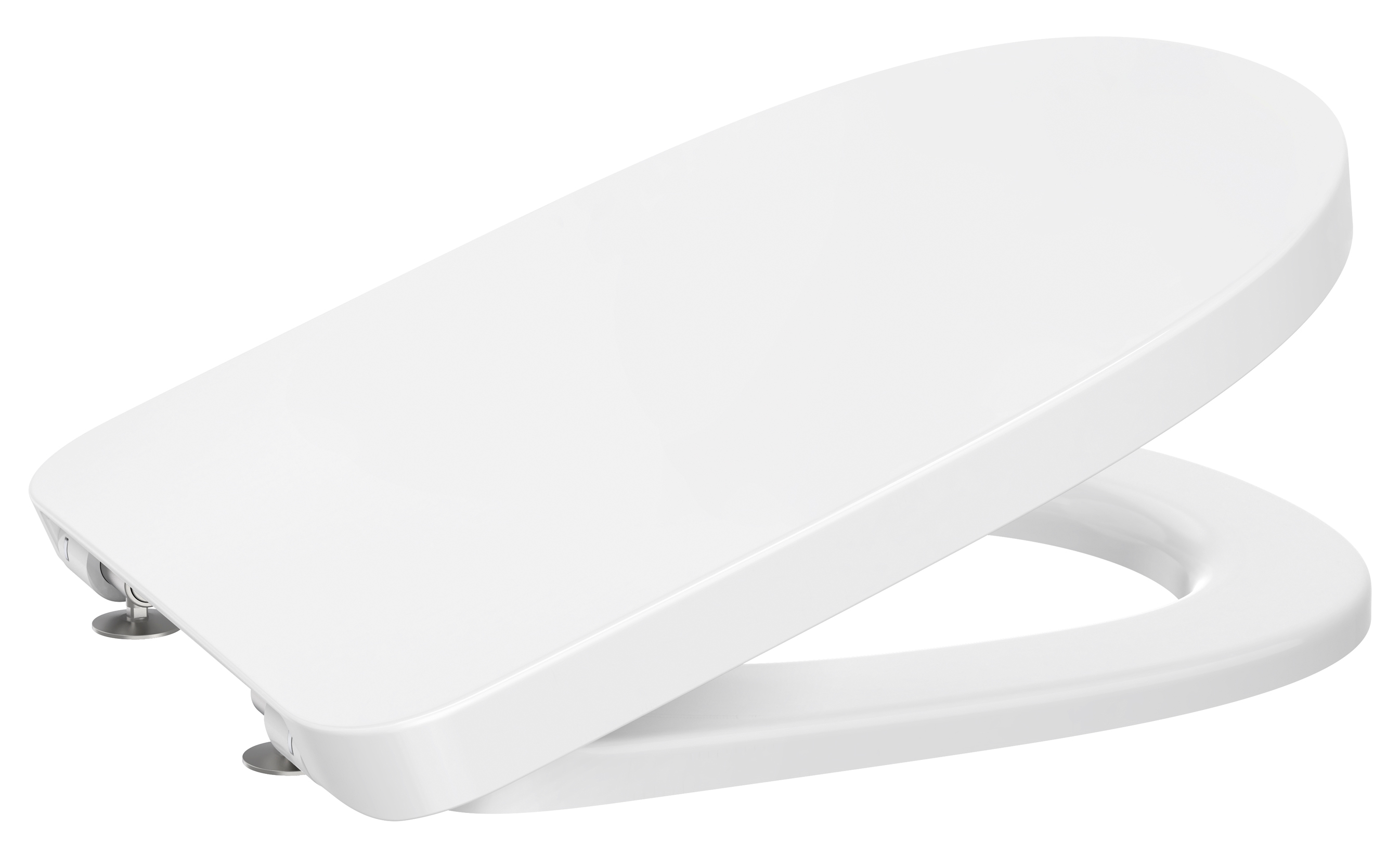 Roca Tura abattant de wc à descente amortie blanc A801F02002