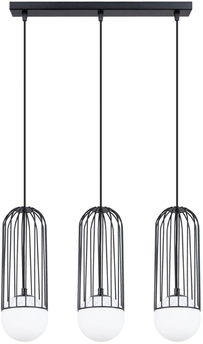 Sollux Lighting Brina lampe suspendue 3x8 W noir SL.1334