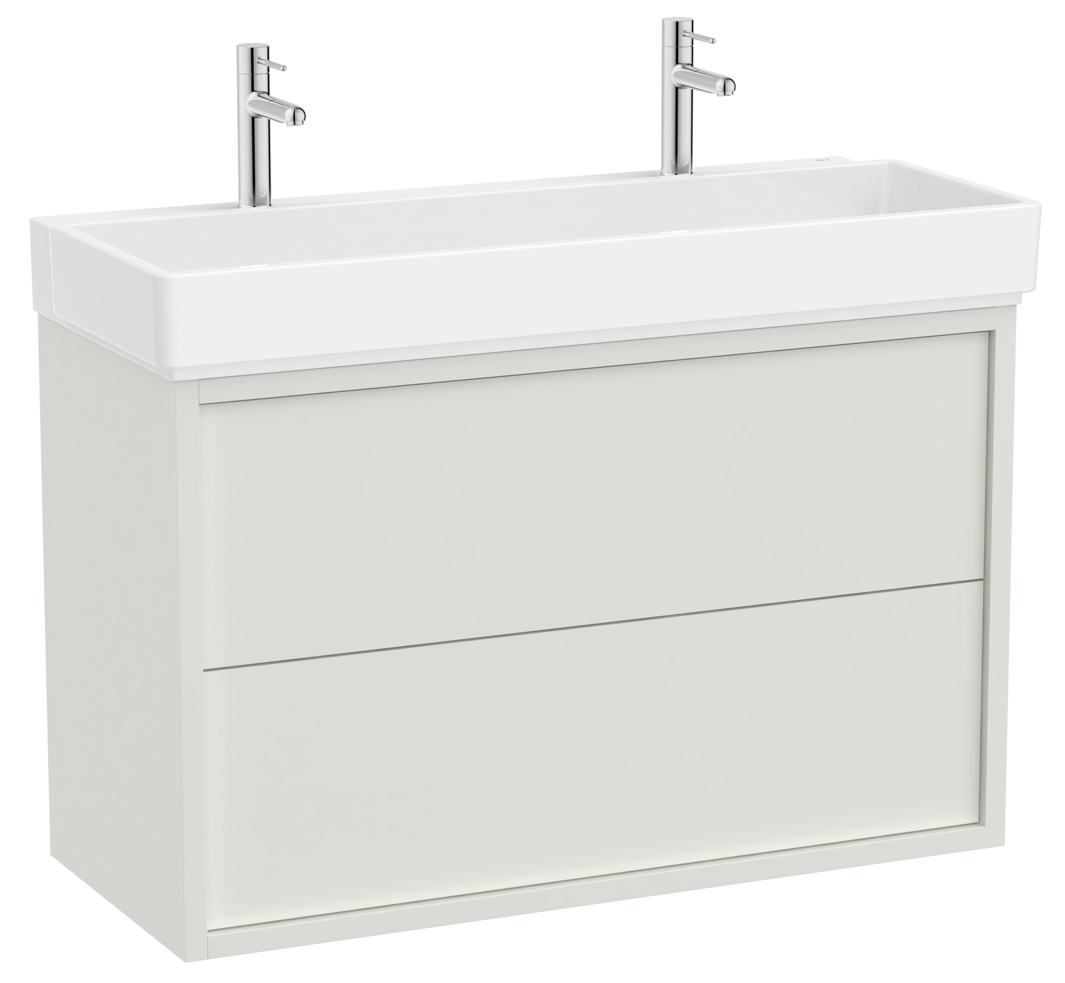 Roca Tura lavabo avec meuble 100 cm blanche A852036558