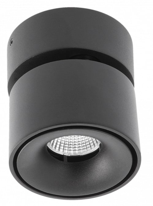 GTV Bianco plafonnier 1x8 W noir LD-BNCC8WOC-NB