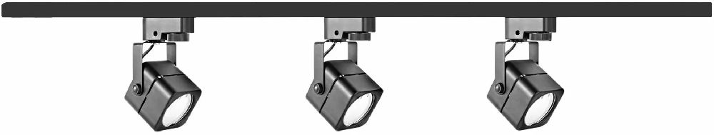 Goldlux Vienna kit de rails avec projecteurs 3x10 W noir 327352