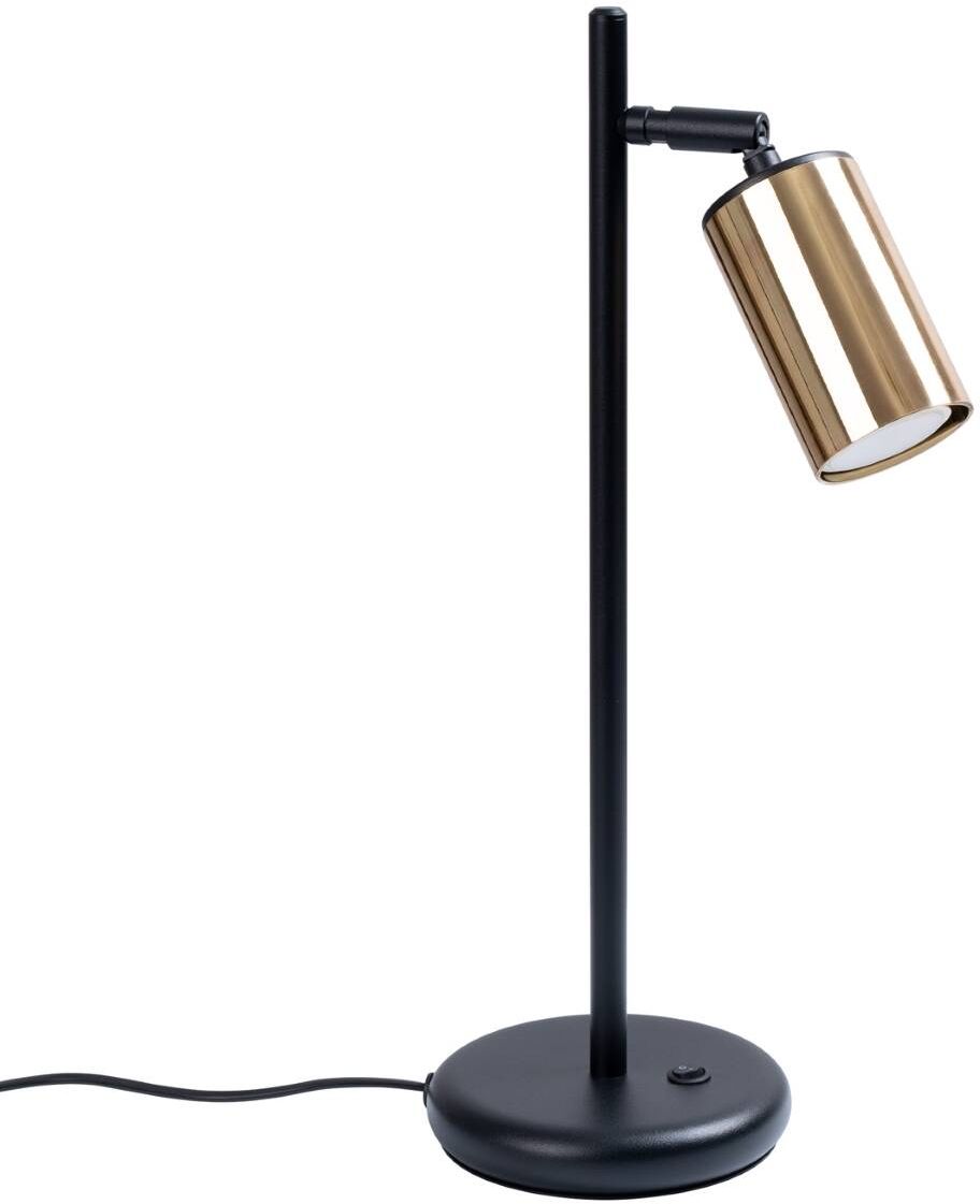 Sollux Lighting Winx lampe de bureau 1x10 W noir-doré SL.1389