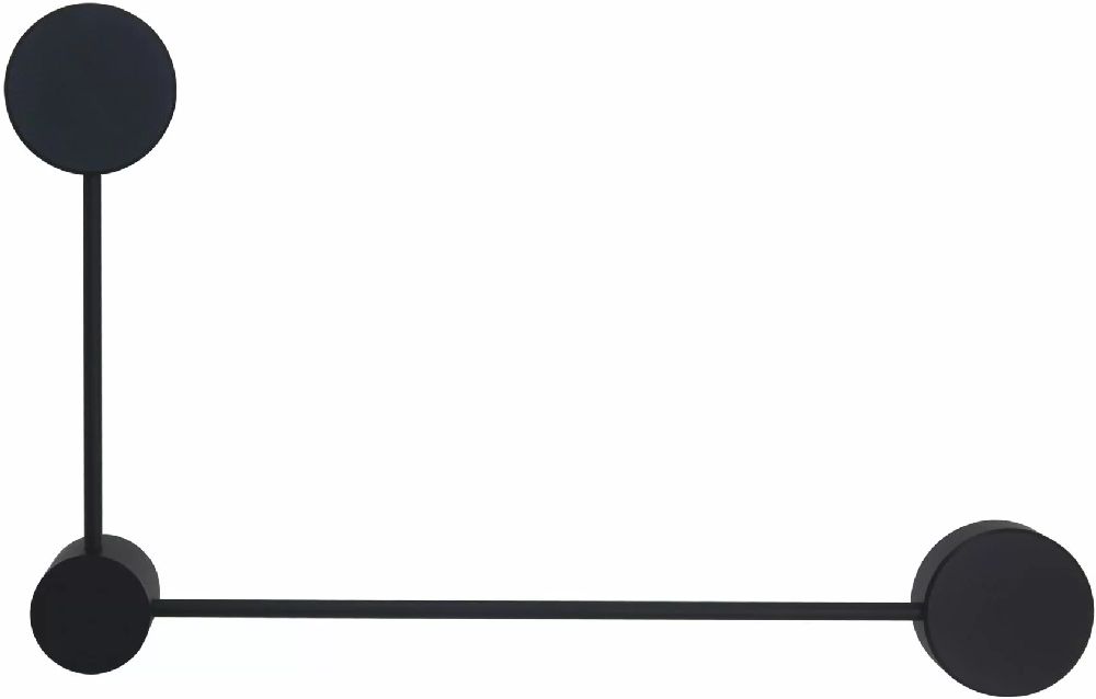 Goldlux Joy applique murale 2x10 W noir 326294