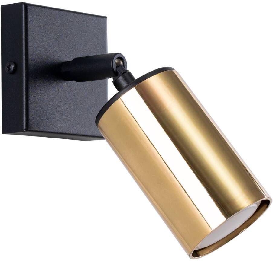 Sollux Lighting Winx applique murale 1x10 W noir-doré SL.1382