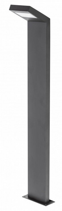 GTV London lampadaire extérieur 1x10 W noir LD-LON10W78P-10