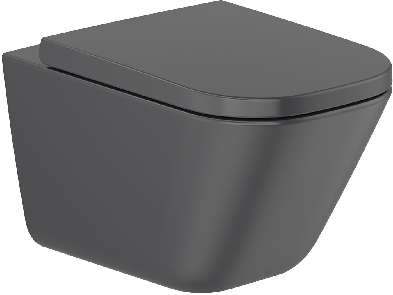 Roca Gap cuvette de wc suspendue oui noir A34647L080