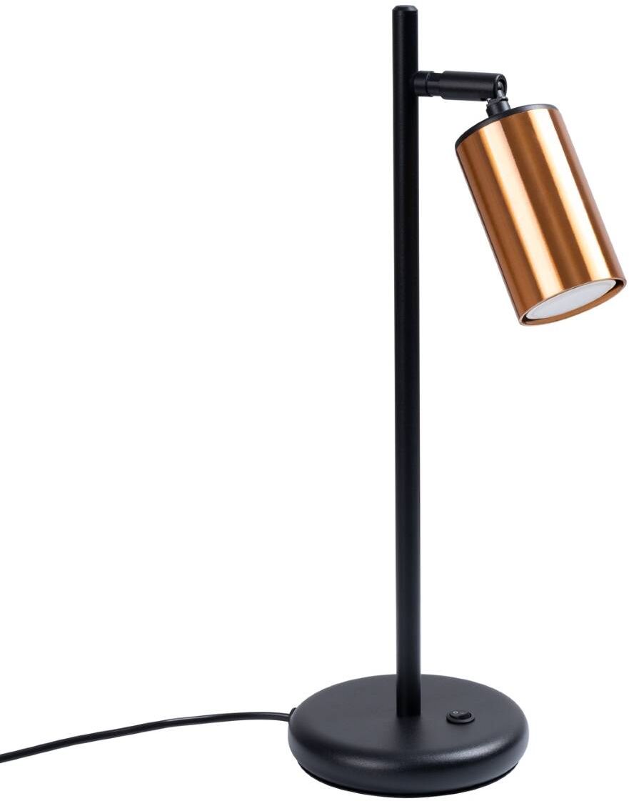 Sollux Lighting Winx lampe de bureau 1x10 W noir-cuivre SL.1381