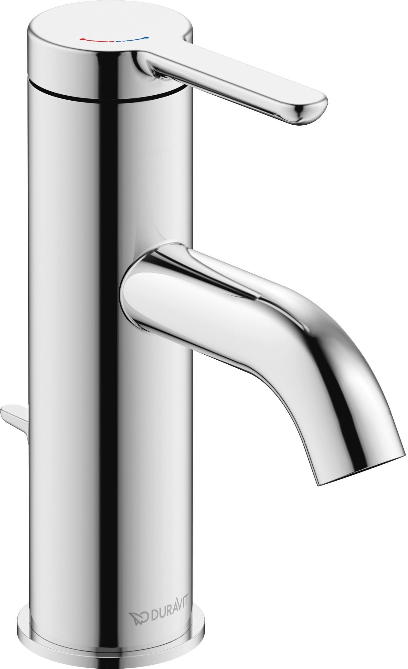 Duravit C.1 mitigeur de lavabo sur pied chrome C11013001010