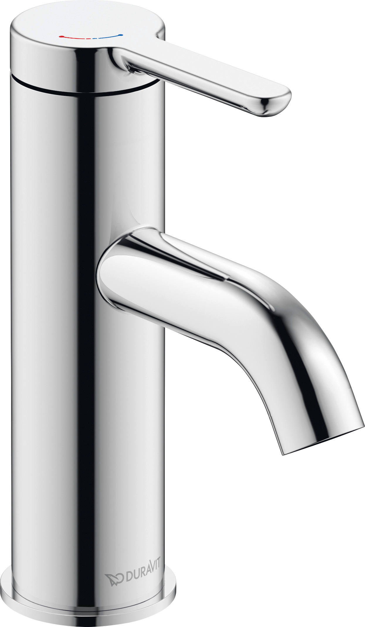 Duravit C.1 mitigeur de lavabo sur pied chrome C11013002010