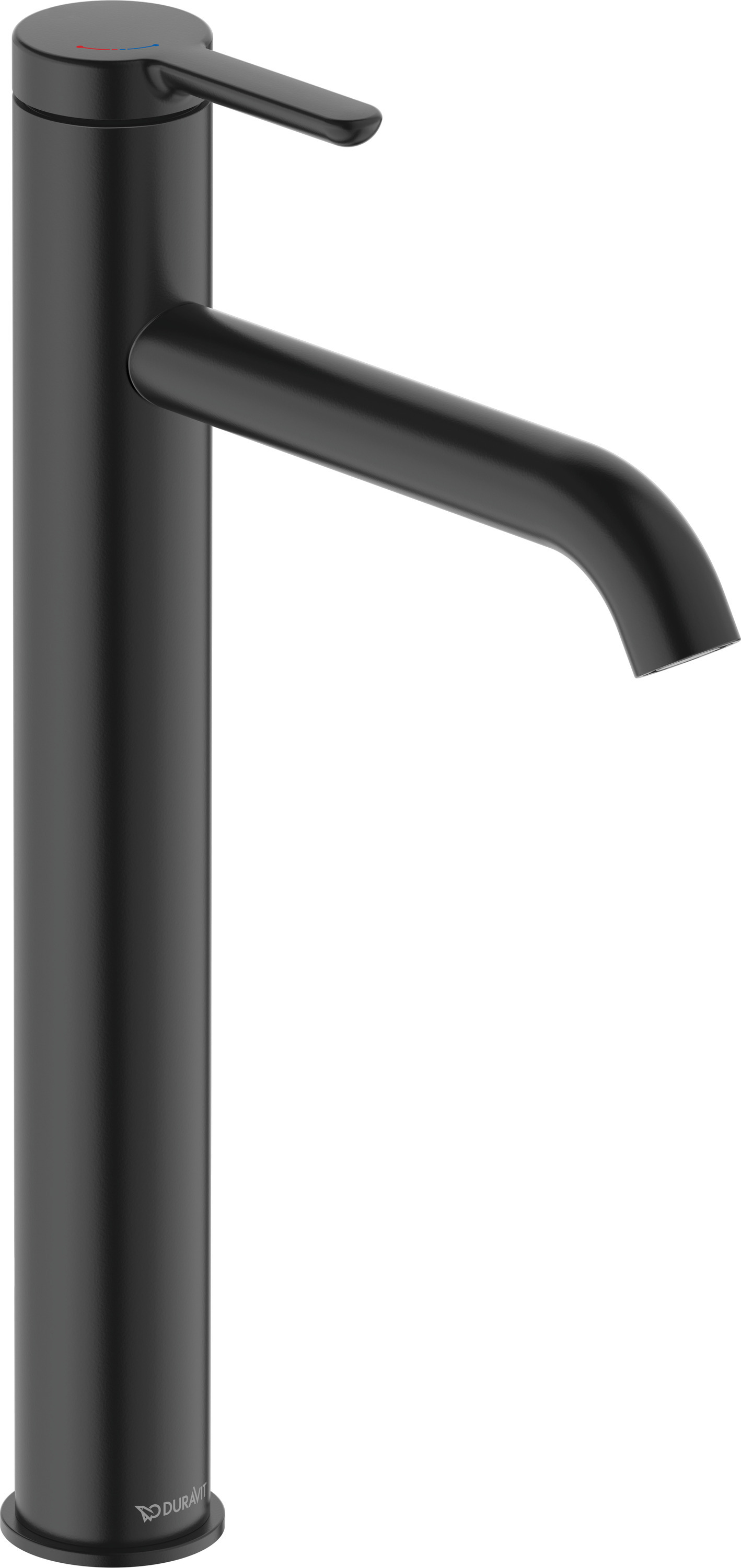 Duravit C.1 mitigeur de lavabo sur pied noir C11043002046