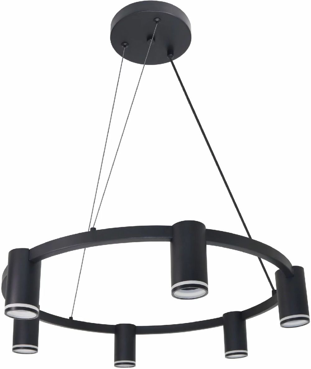 Goldlux Paris lampe suspendue 6x12 W noir 326201