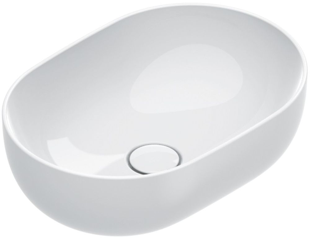 Catalano Sfera lavabo 50x35 cm ovale à poser blanc 0522500001