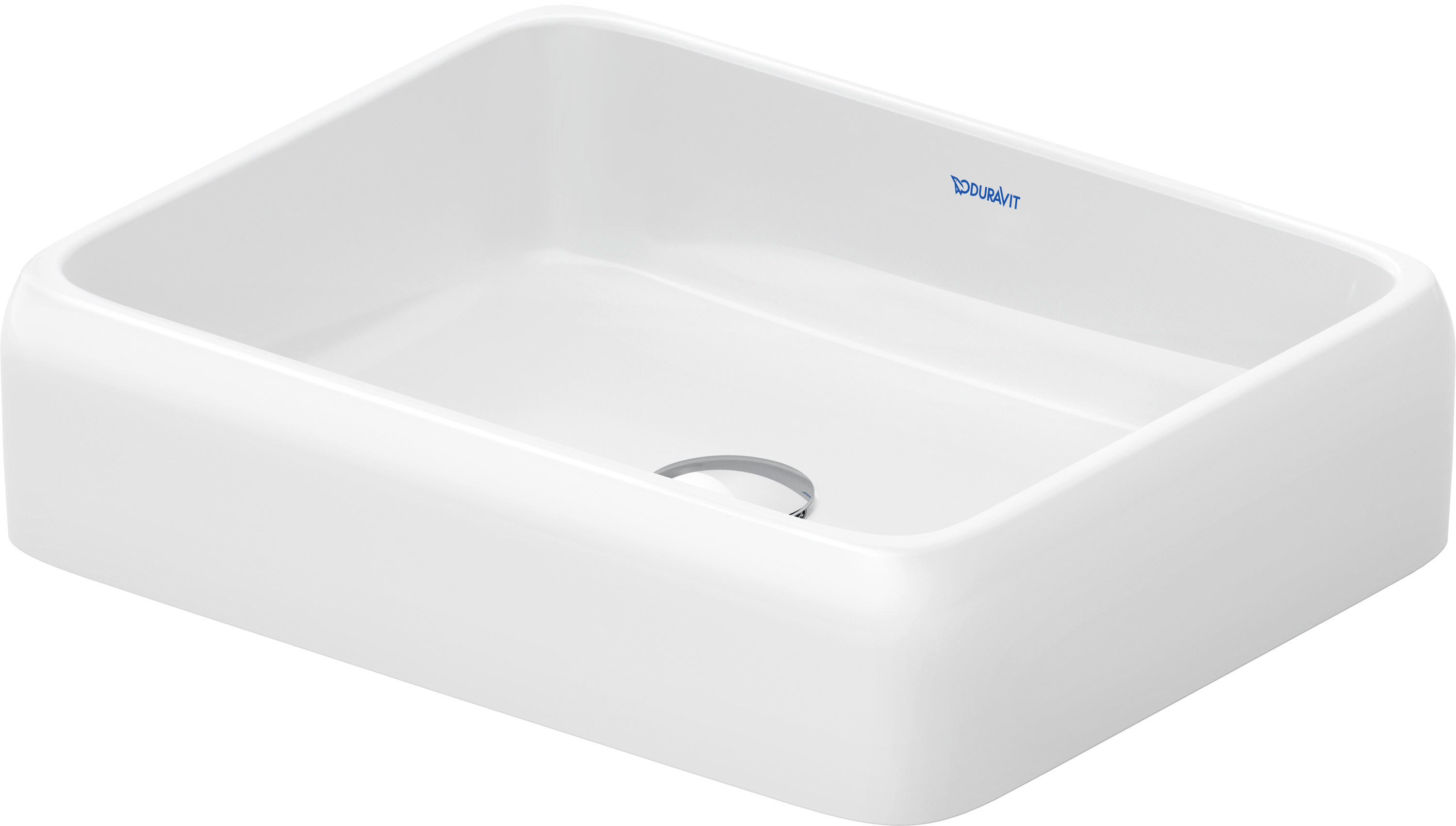 Duravit Qatego lavabo 50x40 cm rectangulaire à poser blanc 2383502079