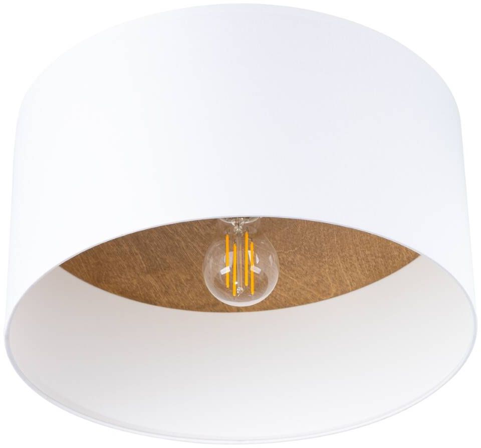 Sollux Lighting Telesto plafonnier 1x15 W blanc-marron SL.1393