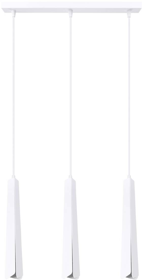 Sollux Lighting Prysm lampe suspendue 3x8 W blanc SL.1399