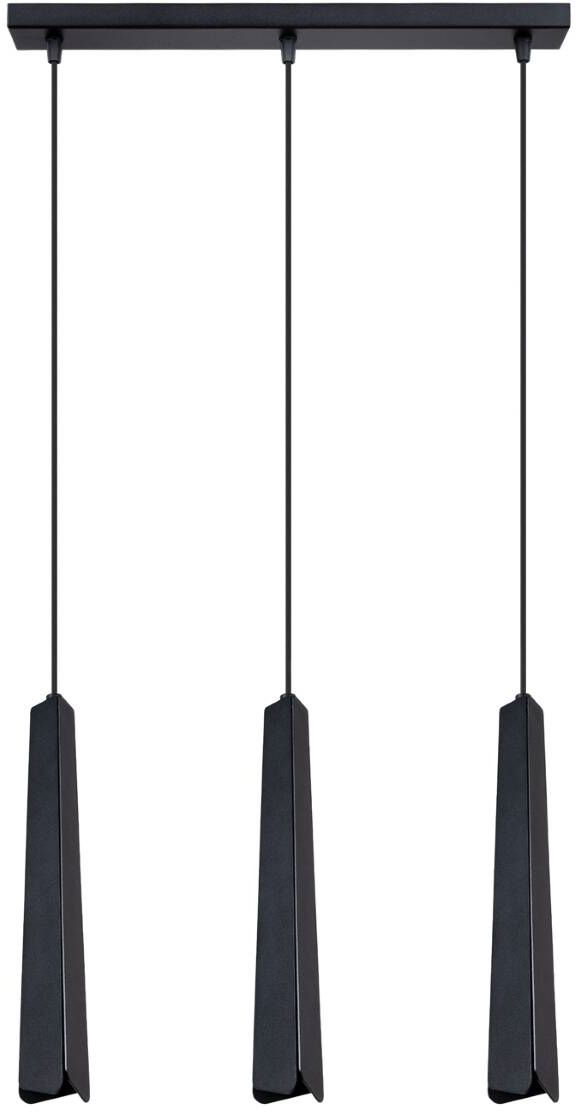 Sollux Lighting Prysm lampe suspendue 3x8 W noir SL.1402