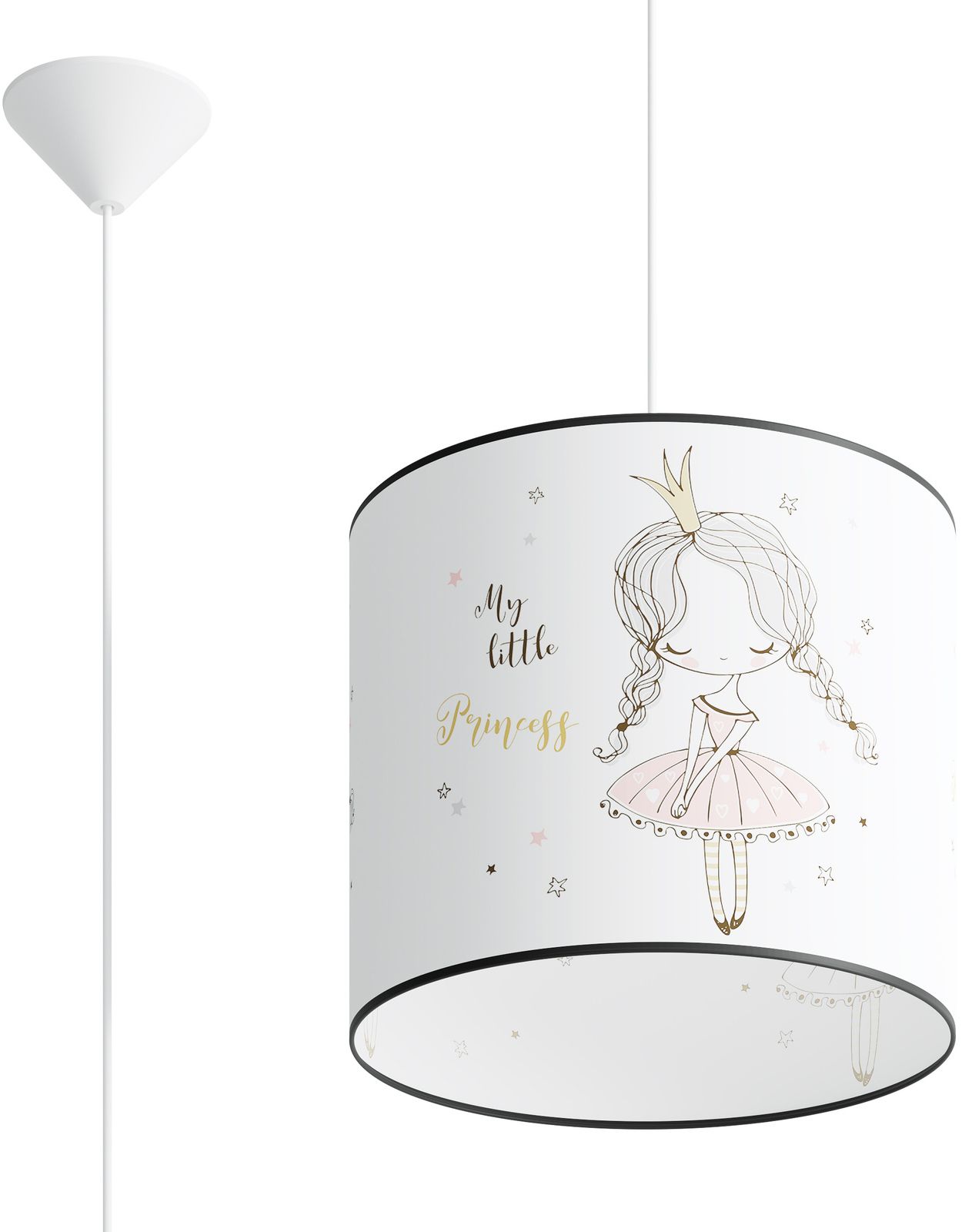 Sollux Lighting Princess lampe suspendue 1x15 W multicolore SL.1415