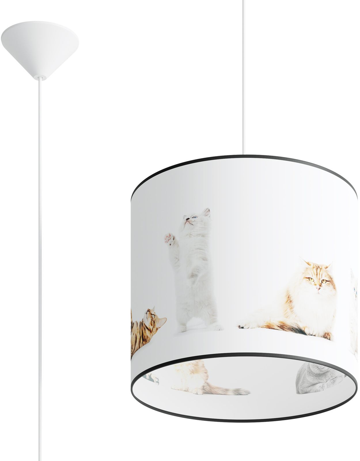 Sollux Lighting Koty lampe suspendue 1x15 W multicolore SL.1421