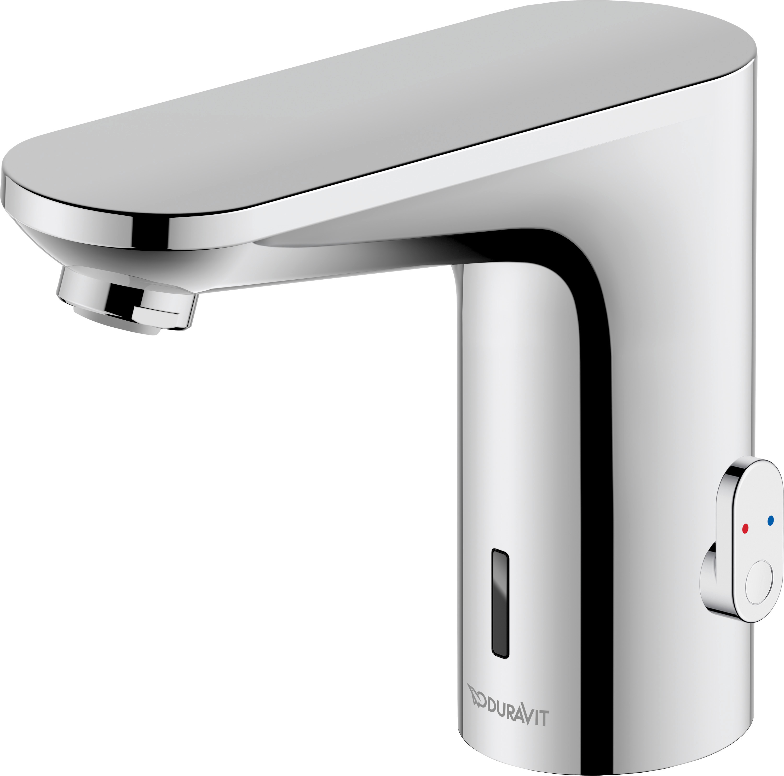 Duravit Sensor 1 mitigeur de lavabo sur pied électronique chrome SE1090017010