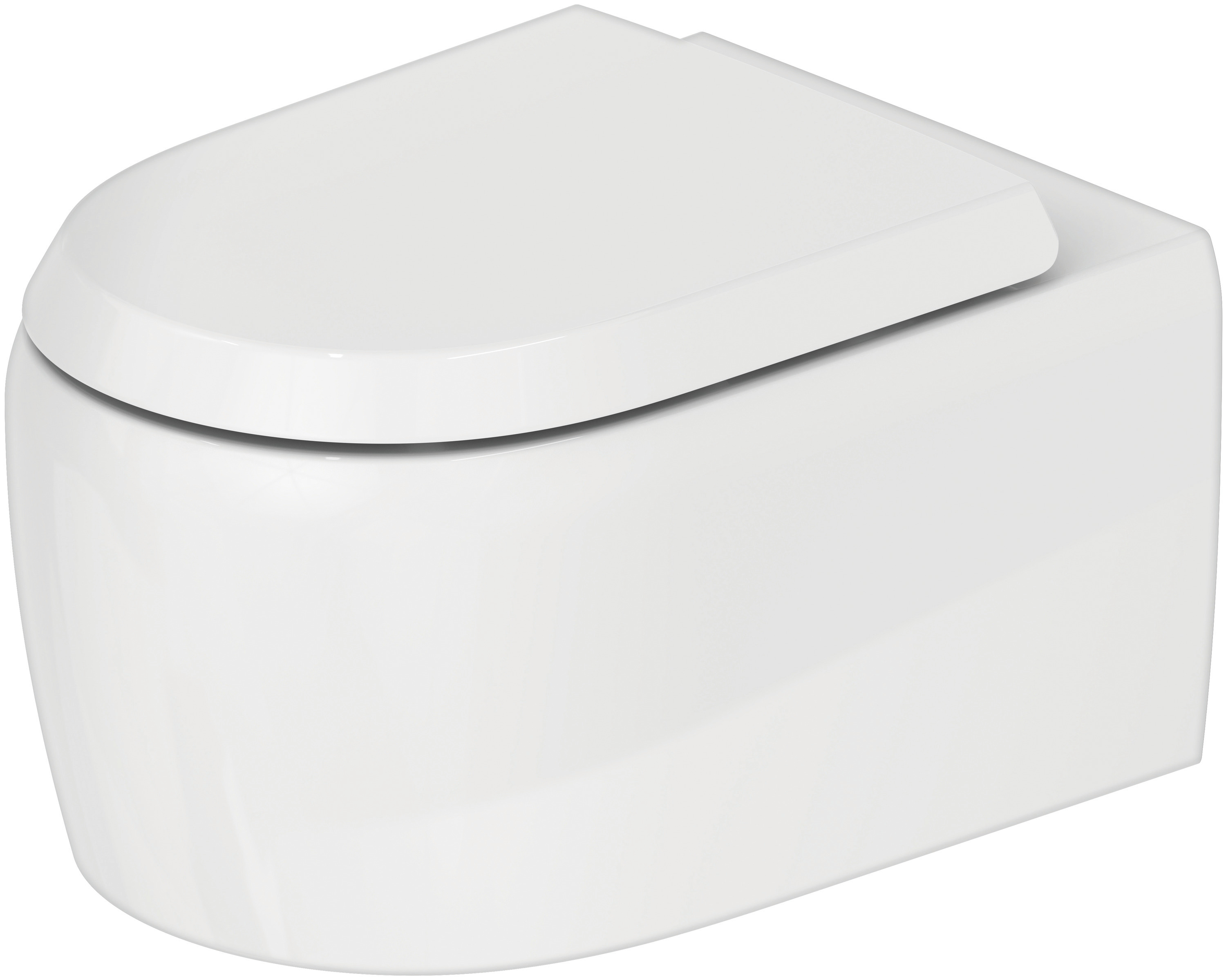 Duravit Qatego cuvette de wc suspendue oui blanc brillant 2583090000