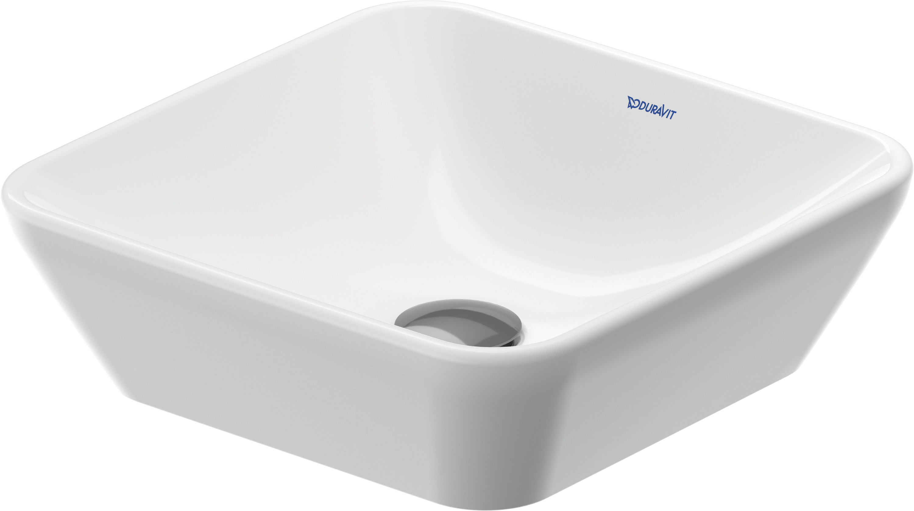 Duravit D-Neo lavabo 40x40 cm carrée à poser blanc 2397400070