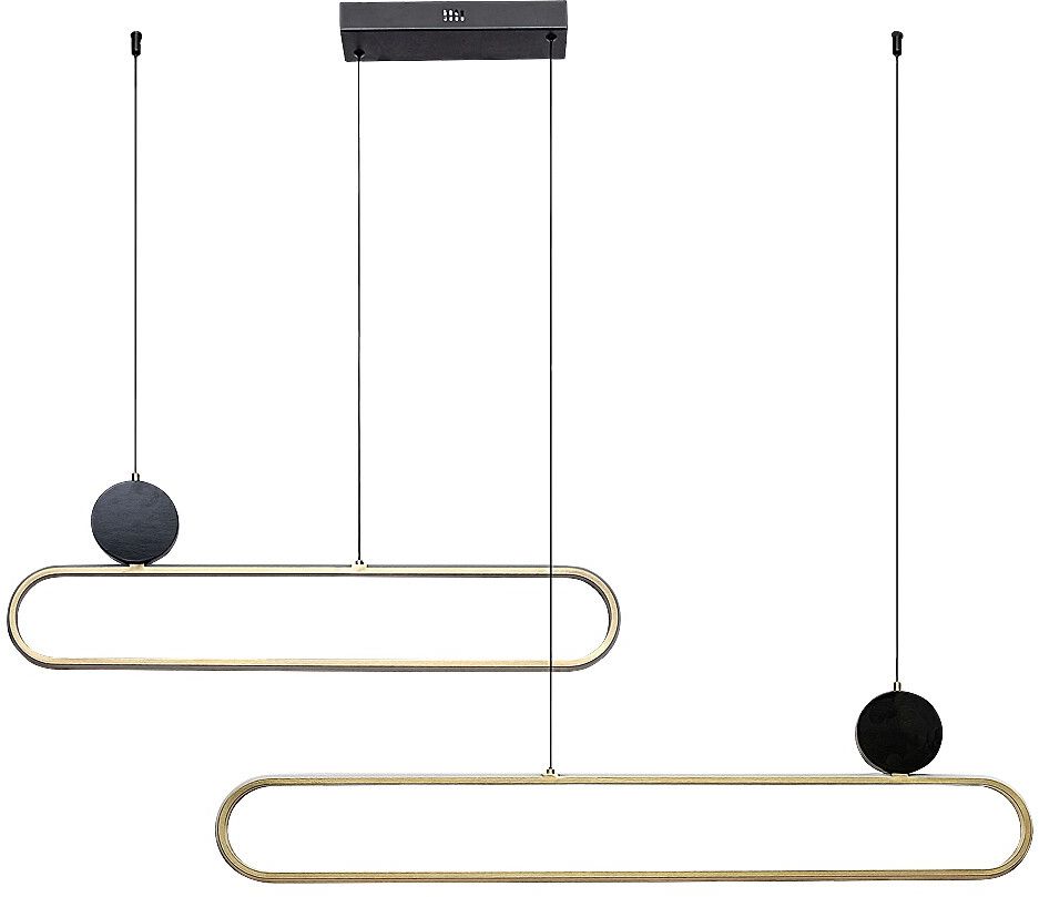 Rabalux Circado lampe suspendue x48 W blanc-noir-doré 72268