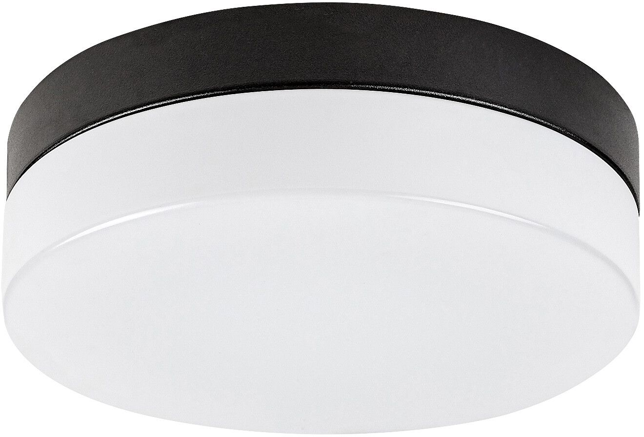 Rabalux Gaelo plafonnier 1x15 W blanc-noir 75025