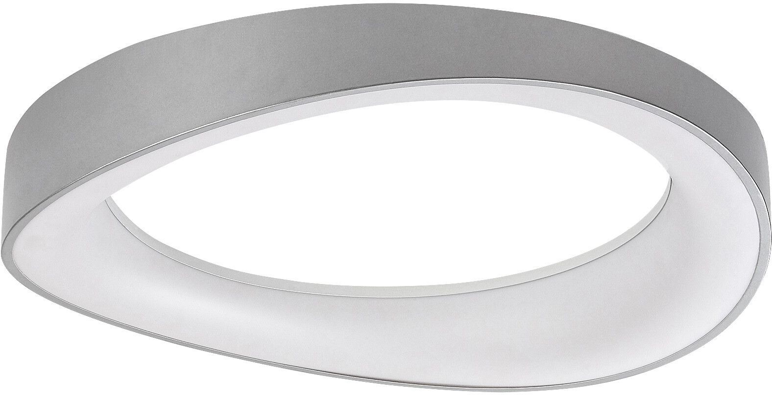 Rabalux Iliana plafonnier 1x56 W blanc-argenté 71054