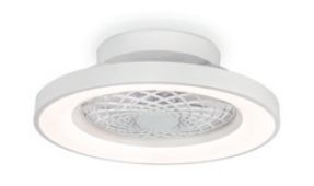 Mantra Tibet plafonnier 1x30 W blanc 7804